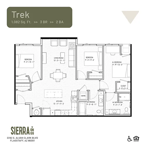 Floor plan Trek