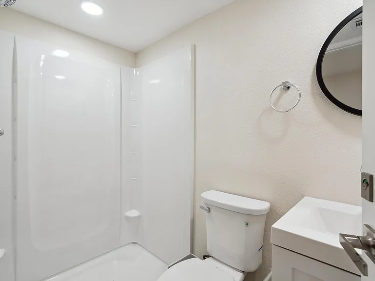 Full bath with standing shower