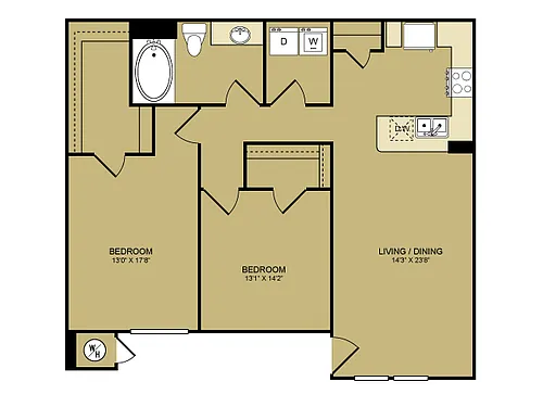 Floor plan South Coast