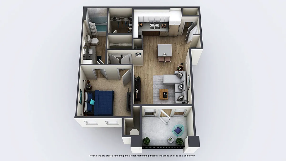 Floor plan 1A