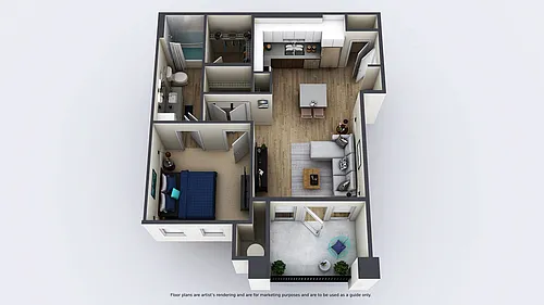 Floor plan 1A