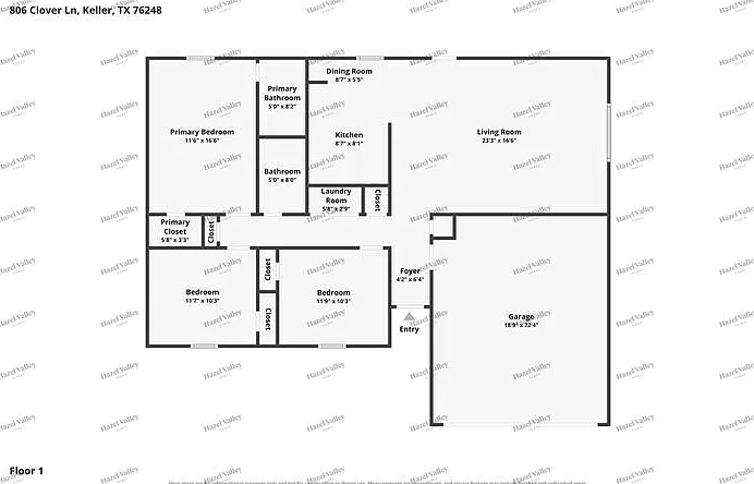 3 bed, 2.0 bath, 1348 sqft, $1,945 — Photo 2