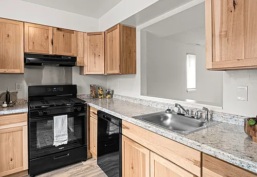 Floor plan 3 BR LVP end unit