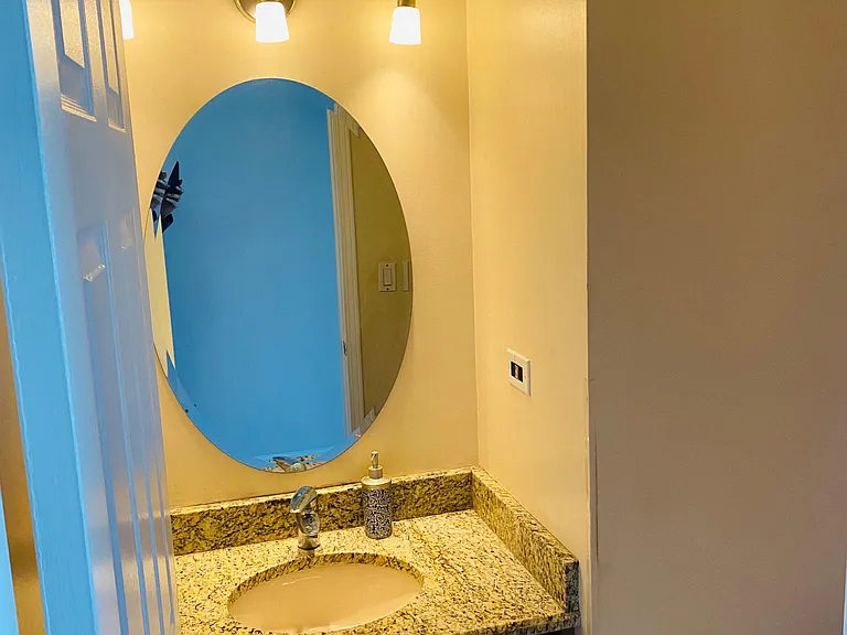Powder room on ground floor