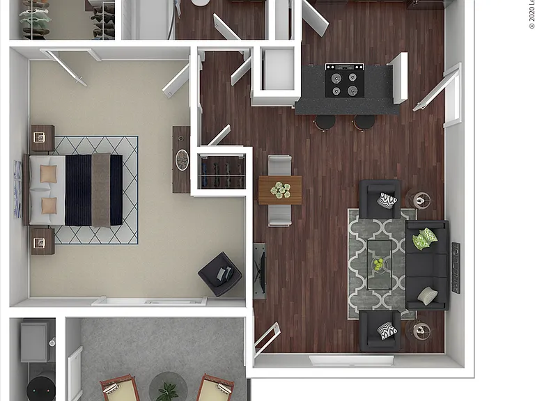 Arden Vue - A2 Floor Plan Arden Vue - A2 Floor Plan