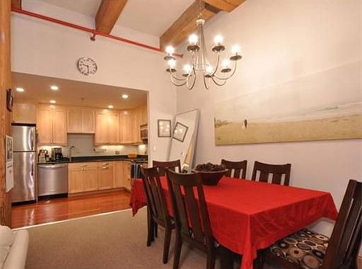 ample dining area