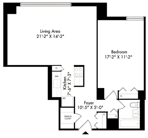 Floor plan 1F
