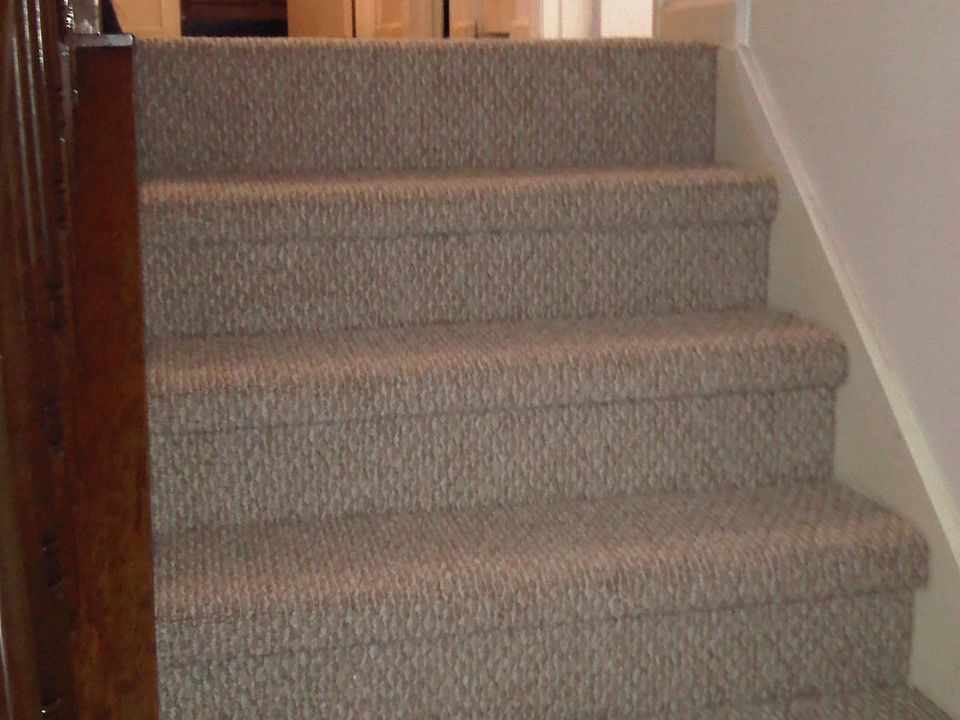 stairs(new berber carpet)