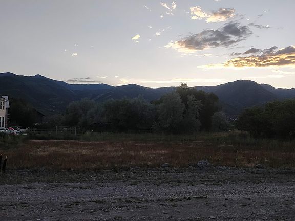 Backyard Views, Facing W.
