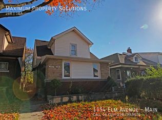 1154 Elm Ave, Windsor, ON N9A 5H9