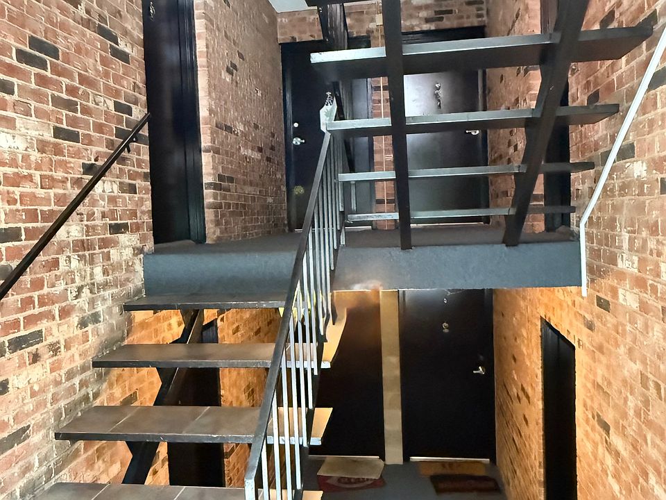 Interior and up the steps to the left