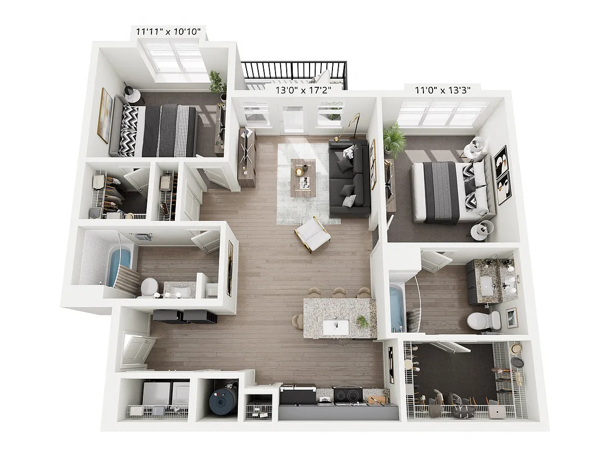 Floor plan Moss