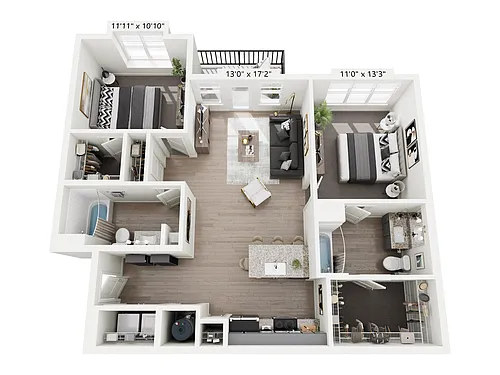 Floor plan Moss