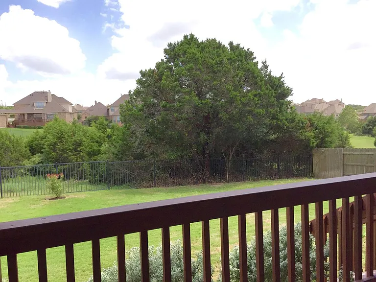 Beautiful views of greenbelt