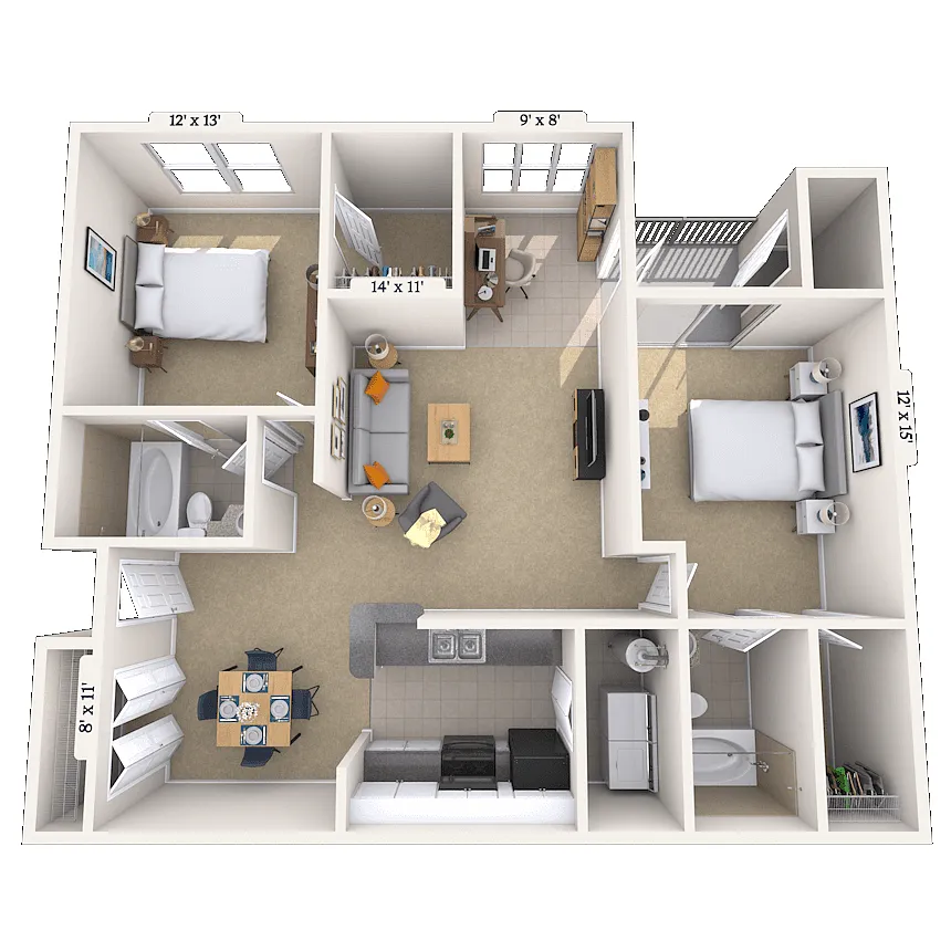 Floor plan 22D