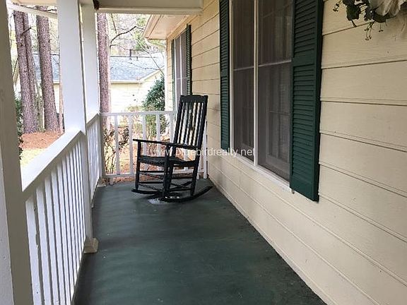 Covered front porch