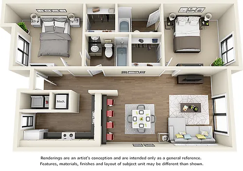 Floor plan Premium Redwood
