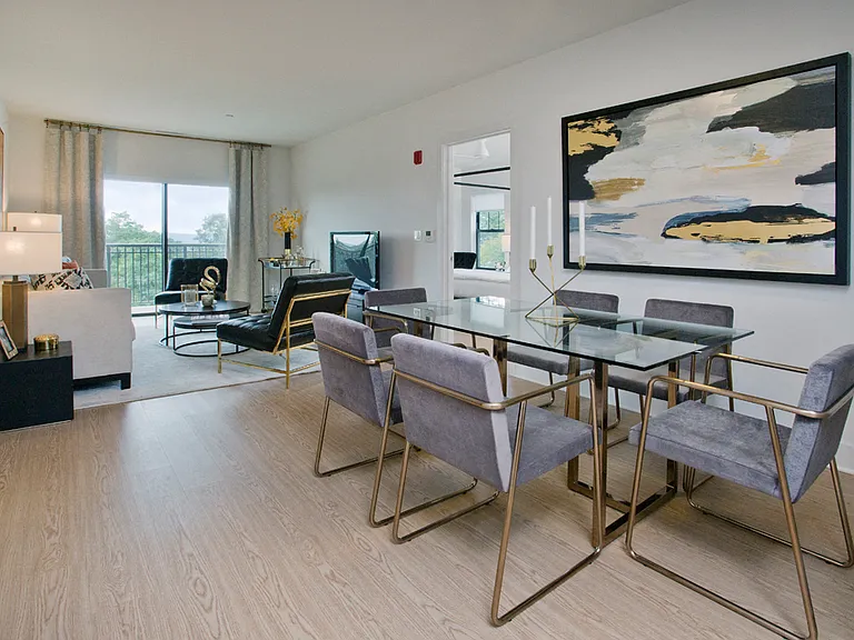 Fort Hill Apartments feature large Living and Dining Areas