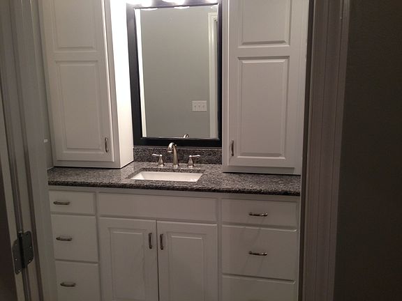 Master bath vanity