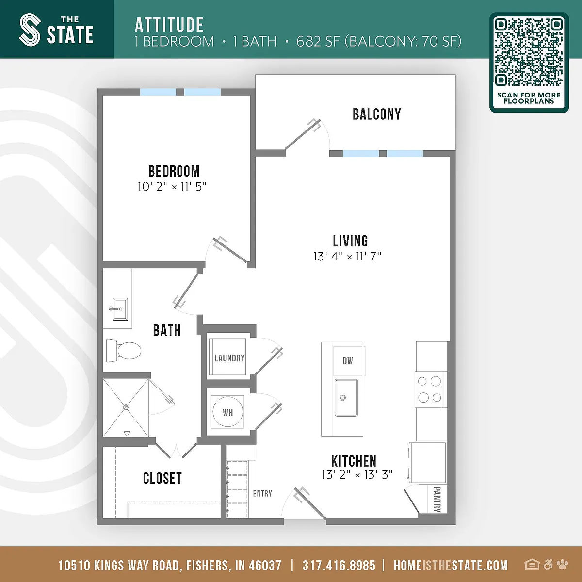 Floor plan Attitude 1.1