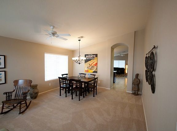 Living and dining room