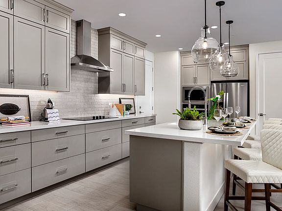 Kitchen of the Dream Model Home