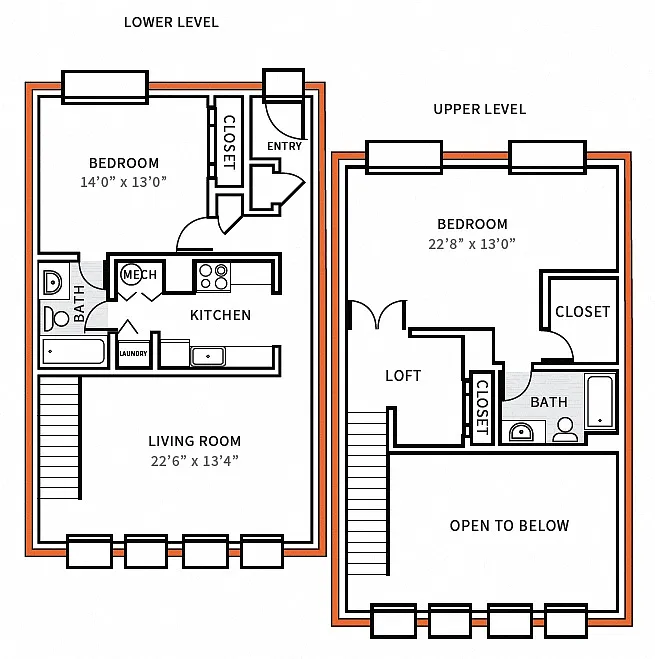 Floor plan Josephine