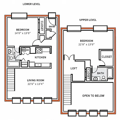 Floor plan Josephine