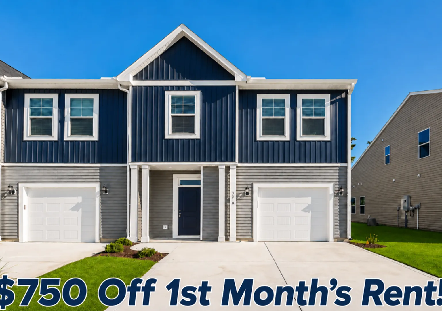 $750 Off 1st Month Rent! Brand New Townhouse Minutes from Ocean Isle Beach, Rent $1850! — Photo 1