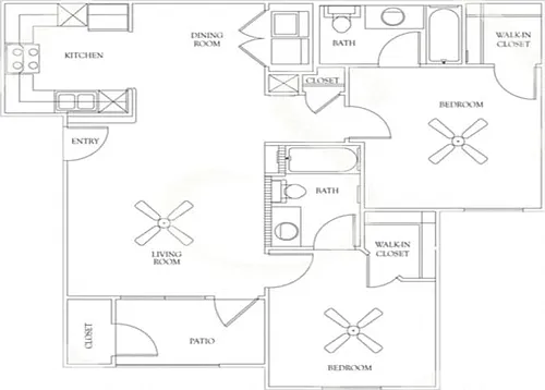 Floor plan PLAN B1