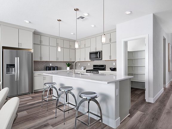 Gorgeous kitchen with large island