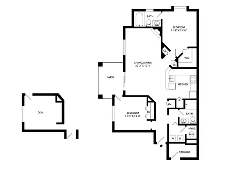Floor plan Princeton
