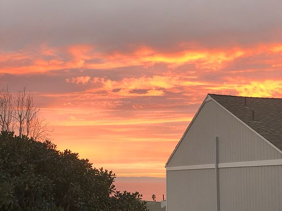 Sunset views from balconies and master bed.