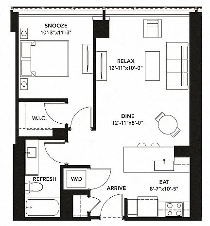 Floor plan 725