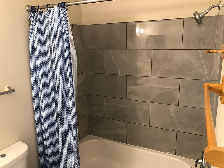New tiled shower