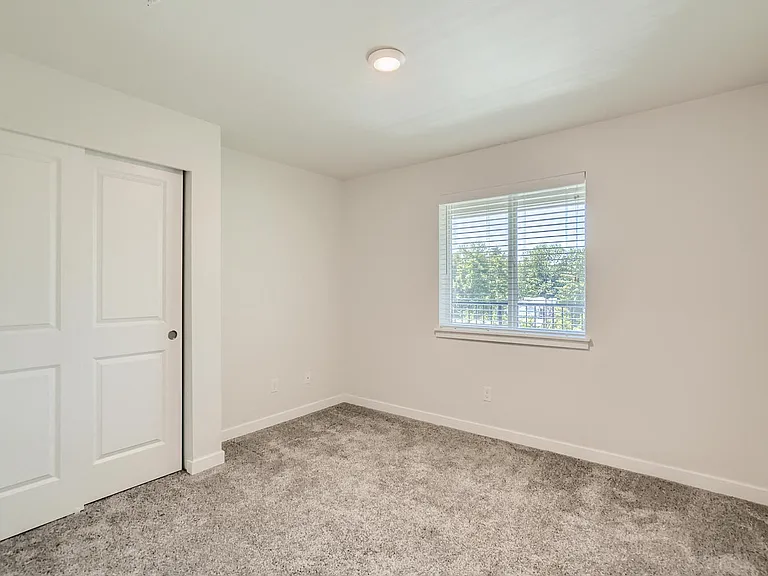 A Typical Bedroom at Huntington Place Apartments