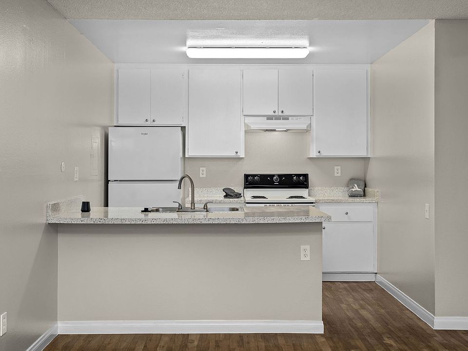 Kitchen at Bay Breeze Apartments in Costa Mesa, CA