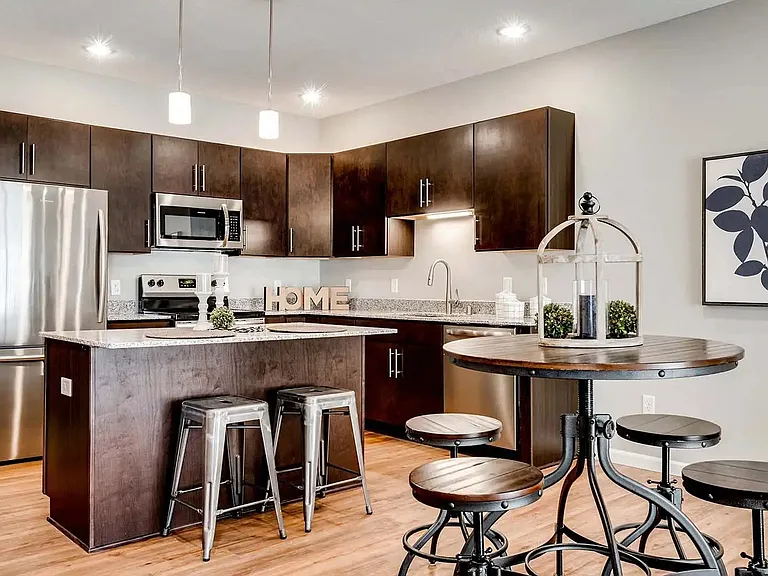 Circle Pines, MN Lexington Lofts | Layna | Kitchen
