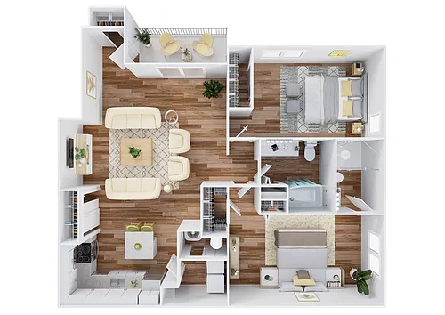 Floor plan Villa