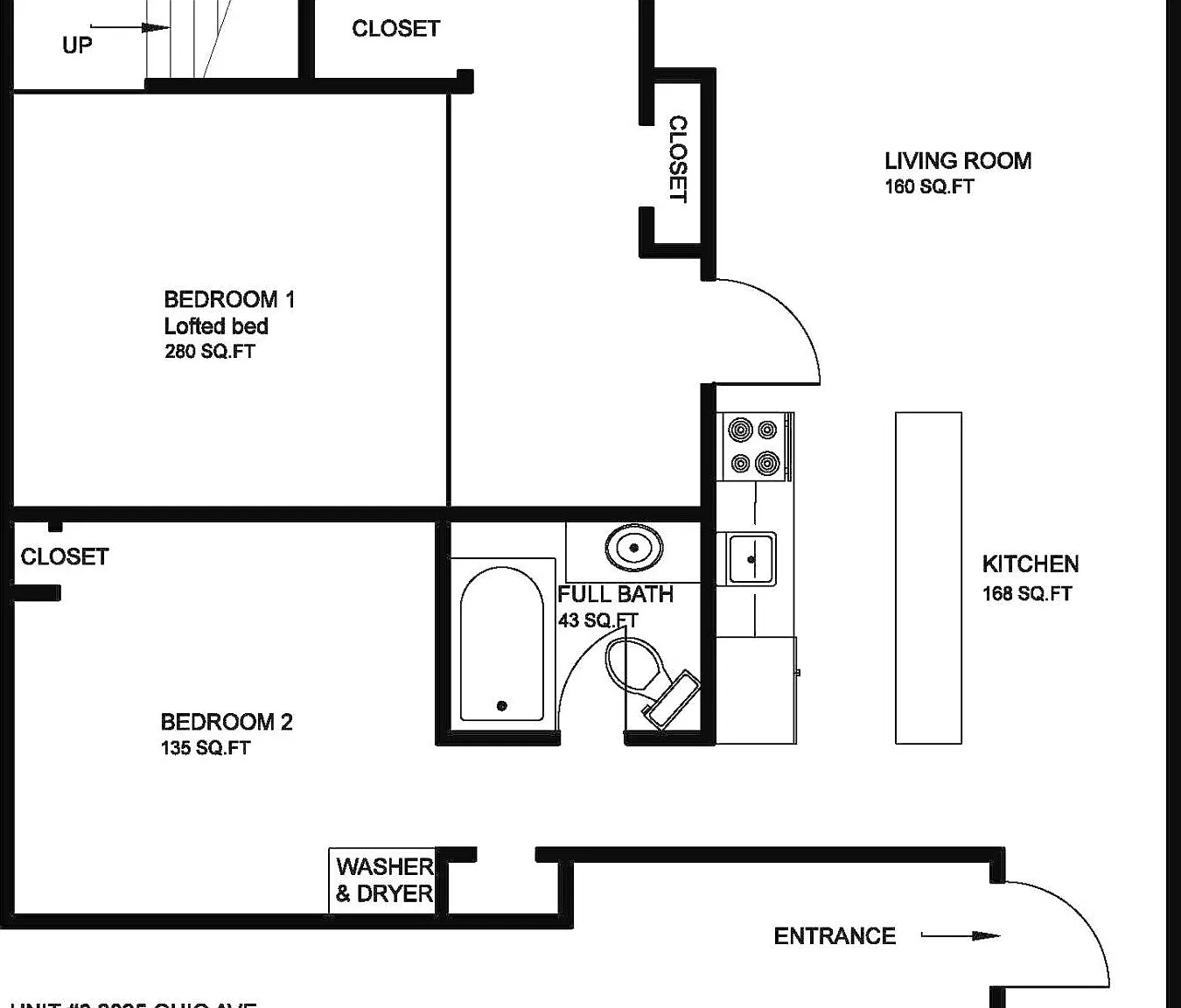 2 bed, $1,450 — Photo 2