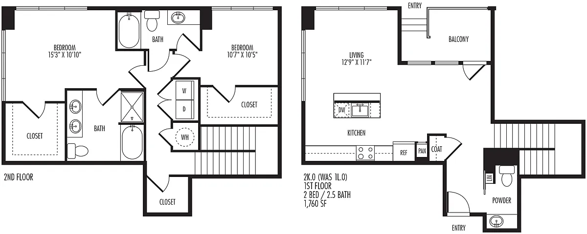 Floor plan 2K