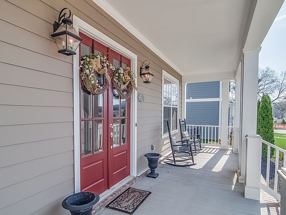 Lovely double front porch