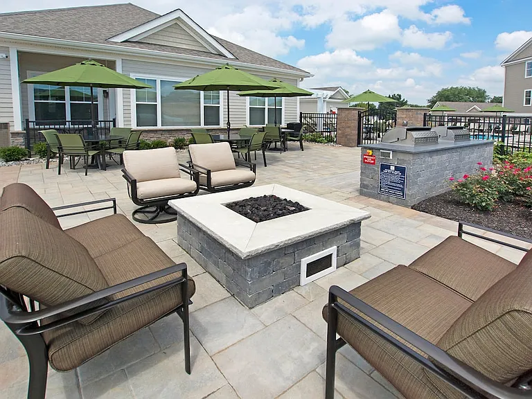 Fire Pit and BBQ Terrace