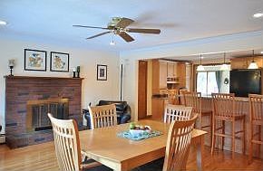 Open concept and hardwood