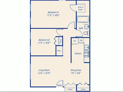 Floor plan B1