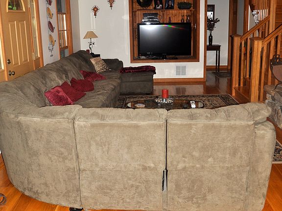 Open floor plan living room