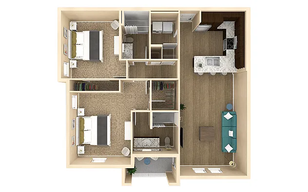 Floor plan Palm