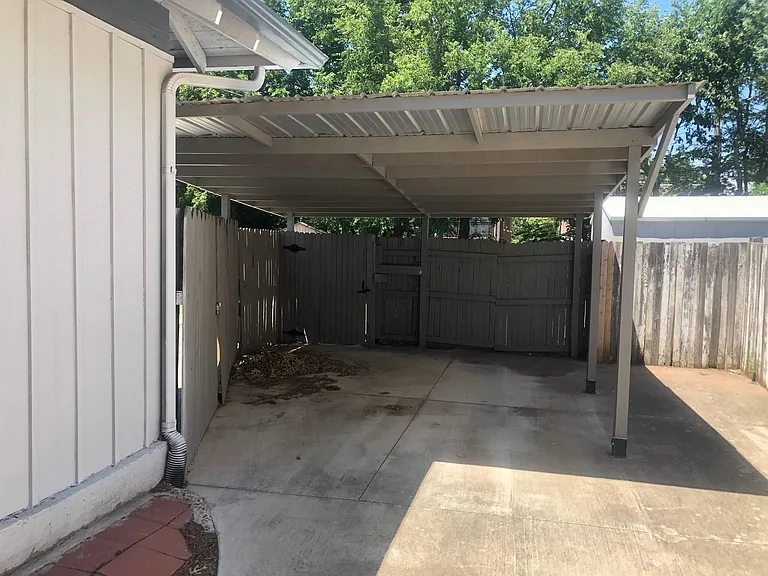 Covered parking