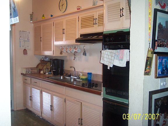 Look through kitchen