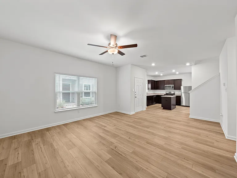 Spacious, open first floor.